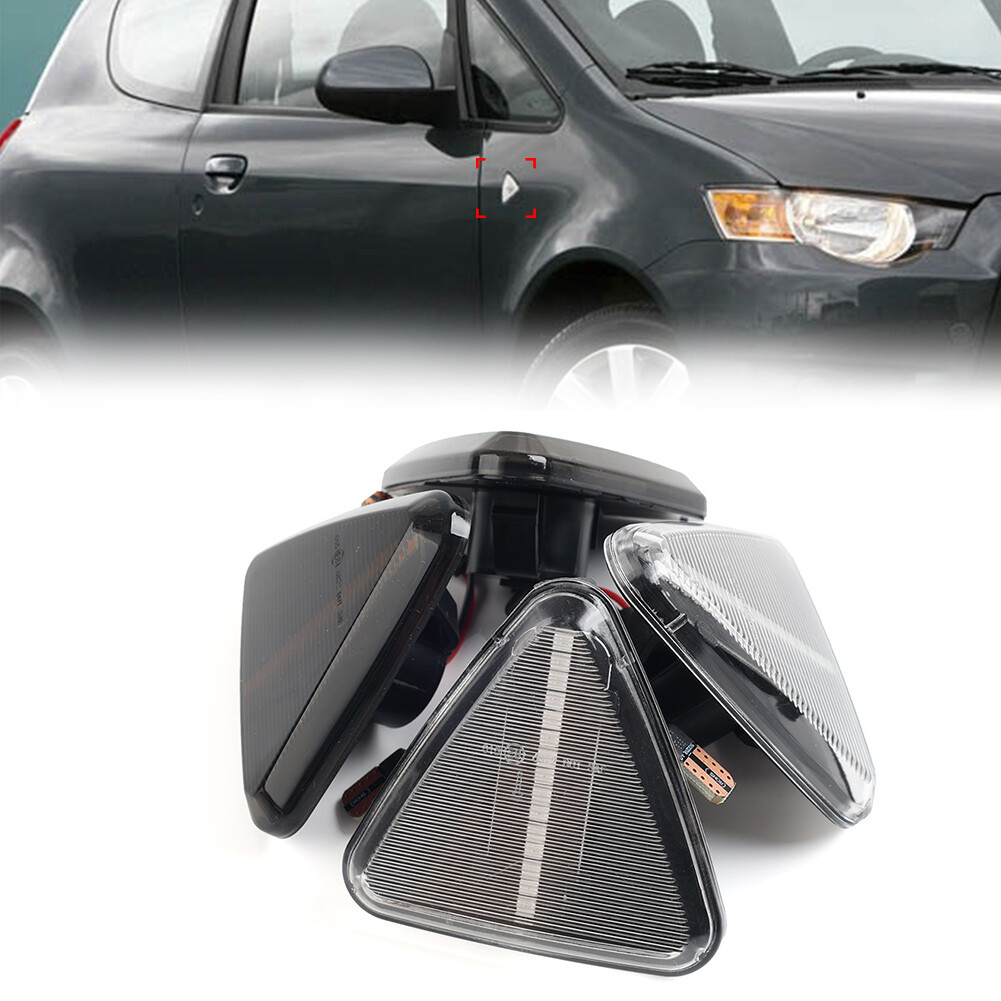 Front Fender Side Marker Lights Turn Signal Lamp For Mitsubishi