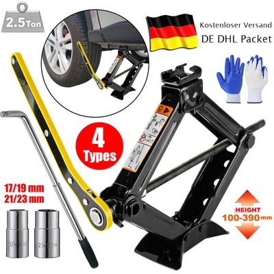 2.5t Wagenheber Set - Scherenheber Mit Zubehör Für Auto & SUV