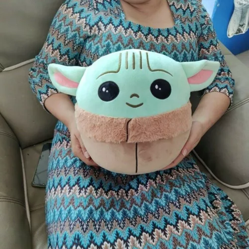 5"/10" Squishmallows Plush Stuffed Toy Baby Yoda The Child Pillow Gift - Picture 10 of 11