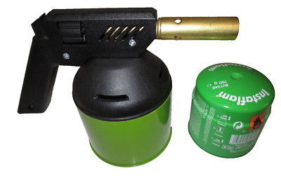 Gasbrenner Kohleanzünder Grillanzünder Lötlampe Lötbrenner & Gaskartusche C 200