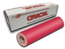 12" X 10yd - Dahlia Red Matte Oracal 631 Exhibition Cal Vinyl Roll