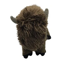 Wild Republic Buffalo Bison Plush Life Like Stuffed Animal 2012 K&M 12" x 12"