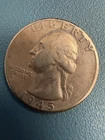1945 Washington Quarter ~  90% Silver