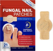 Fungal Toenail Treatment Patches 21PCS Restore Thick Damaged Nails Care