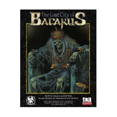 Necromancer d20 Modules Lost City of Barakus VG+