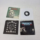 Queen 7" Vinyl Singles Job Lot Bundle Untested First EP Bicycle Race Champions