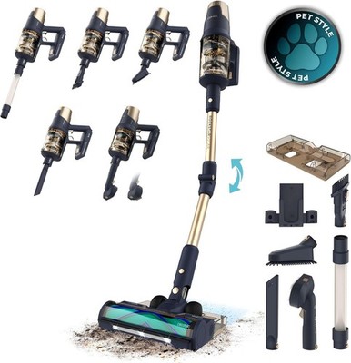 Cecotec Conga Rockstar 9500 Lunar Pet Flex Akku Staubsauger 300AW