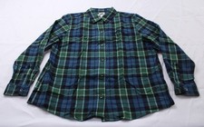 L. L. Bean Women's Scotch Plaid Flannel Shirt, Relaxed CD4 Graham of Mentieth XL