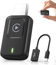 Wireless CarPlay Adapter   Convert Wired to Wireless Apple CarPlay, USB Plug 