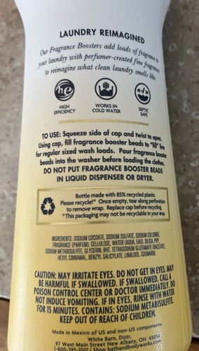 2 BATH & BODY WORKS WHITE BARN FRANZÖSISCHE MIMOSE STOFFPFLEGE DUFTBOOSTER 18 UNZEN - Bild 3 von 4