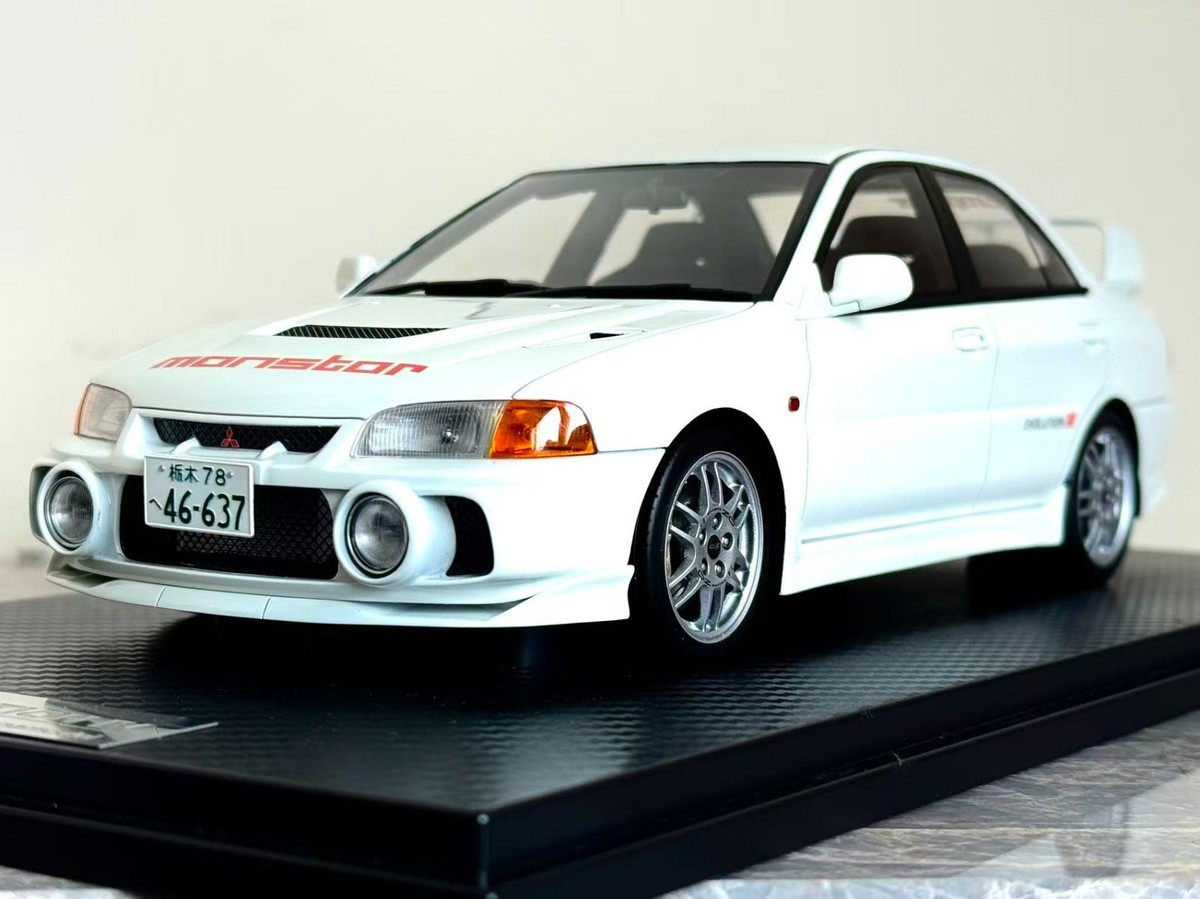 SUPER RARE* 1/18 Onemodel Mitsubishi Lancer EVO IV EVO 4 ☆INITIAL