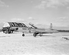 1959 USAF F-94B Starfire Aircraft - 8x10 Photo On 8.5x11 #2380