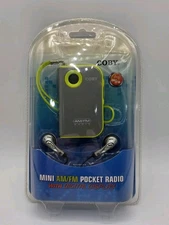 COBY CX-74 compact AM/FM Radio, New Sealed!