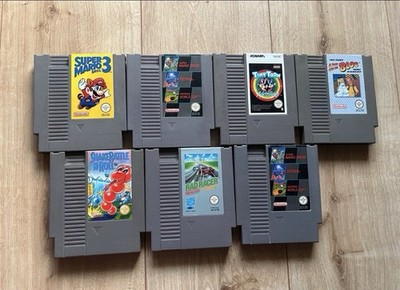 Nintendo NES Konvolut Spiele Sammlung Entertainment System Konvolut Mario