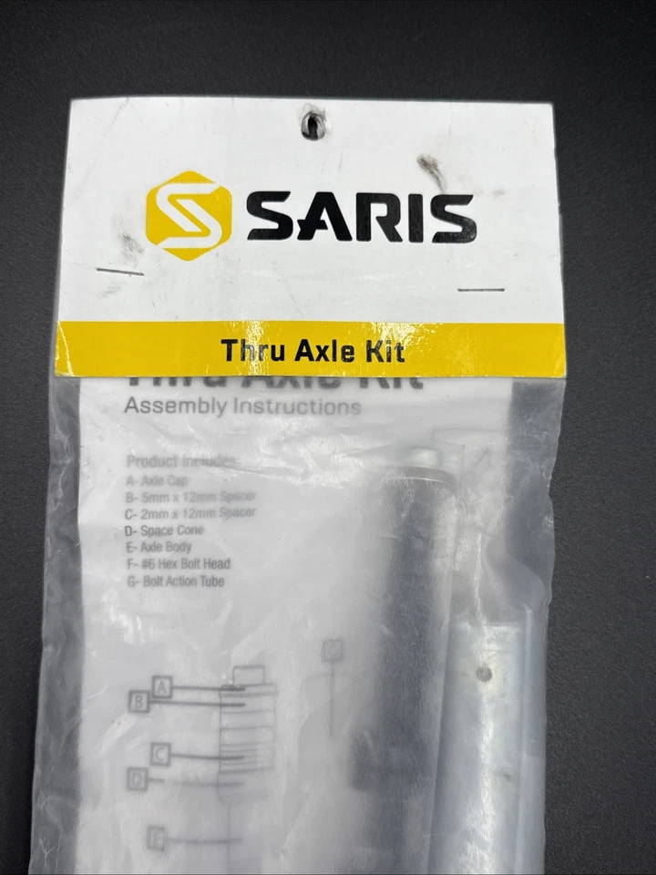 Saris 9712 12 毫米 x 148 毫米 1.75 球距训练器通过轴 — 第 3/4 张图片