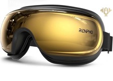 Renpho Eyeris 3 Eye Massager Voice Controlled Bluetooth Heated Cooling Migraines