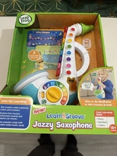 LeapFrog Learn & Groove Jazzy Saxophone with Accessories, Baby and Toddler Toys