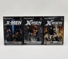 X-Men Legends 1 & 2 & Next Dimension PS2 PlayStation 2 Complete CIB Rise Of Apoc
