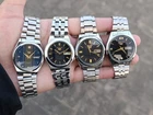 Vintage SEIKO 5 Automatic Men's Japanese Wristwatches - Lot of 4