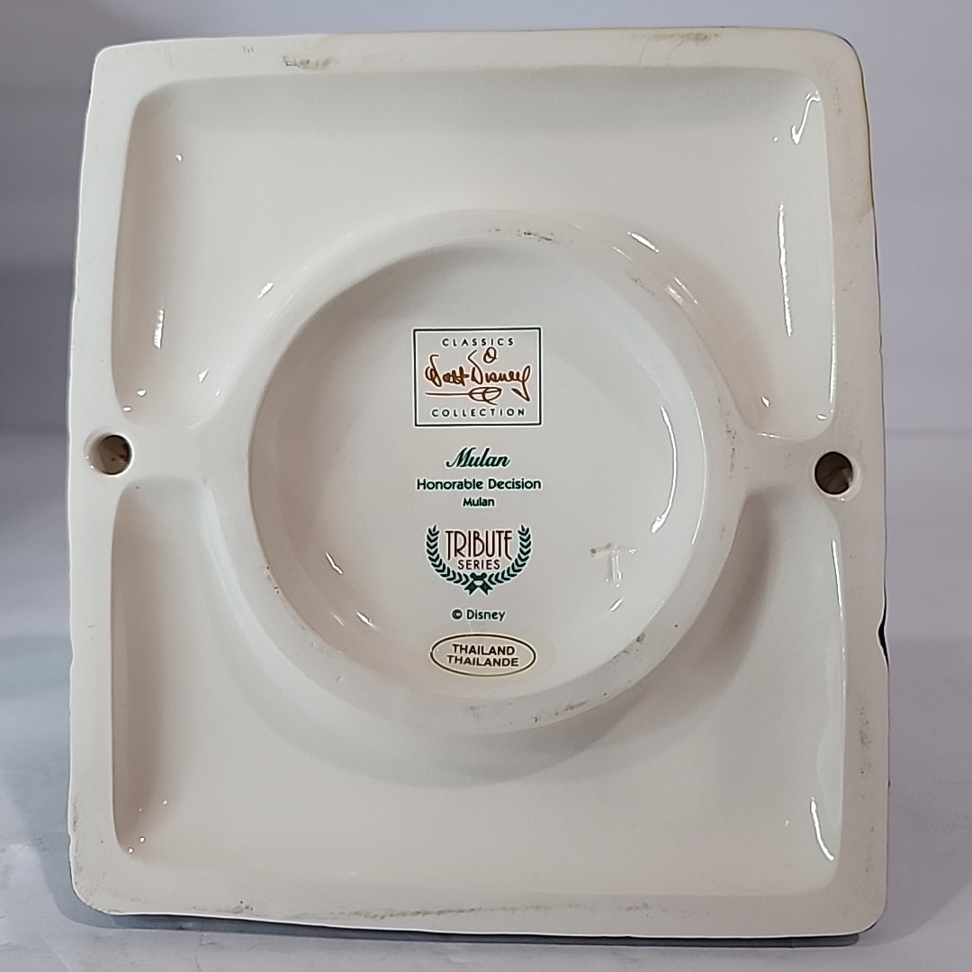 WDCC Walt Disney Mulan "Honorable Decision" Statue With COA & Box