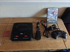 Sega Mega Drive II 2 Console Bundle W/Original Controller & Super Kick Off