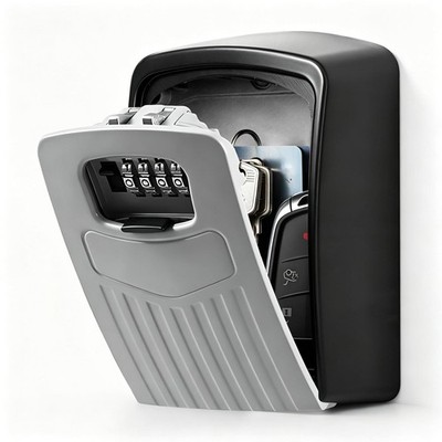 Extra Large Key Storage Security Lock,V-Resourcing Sturdy Wall Mounted Outdoo...