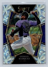 2022 Panini Select Scope #197 German Marquez Prizm SP  Colorado Rockies A42