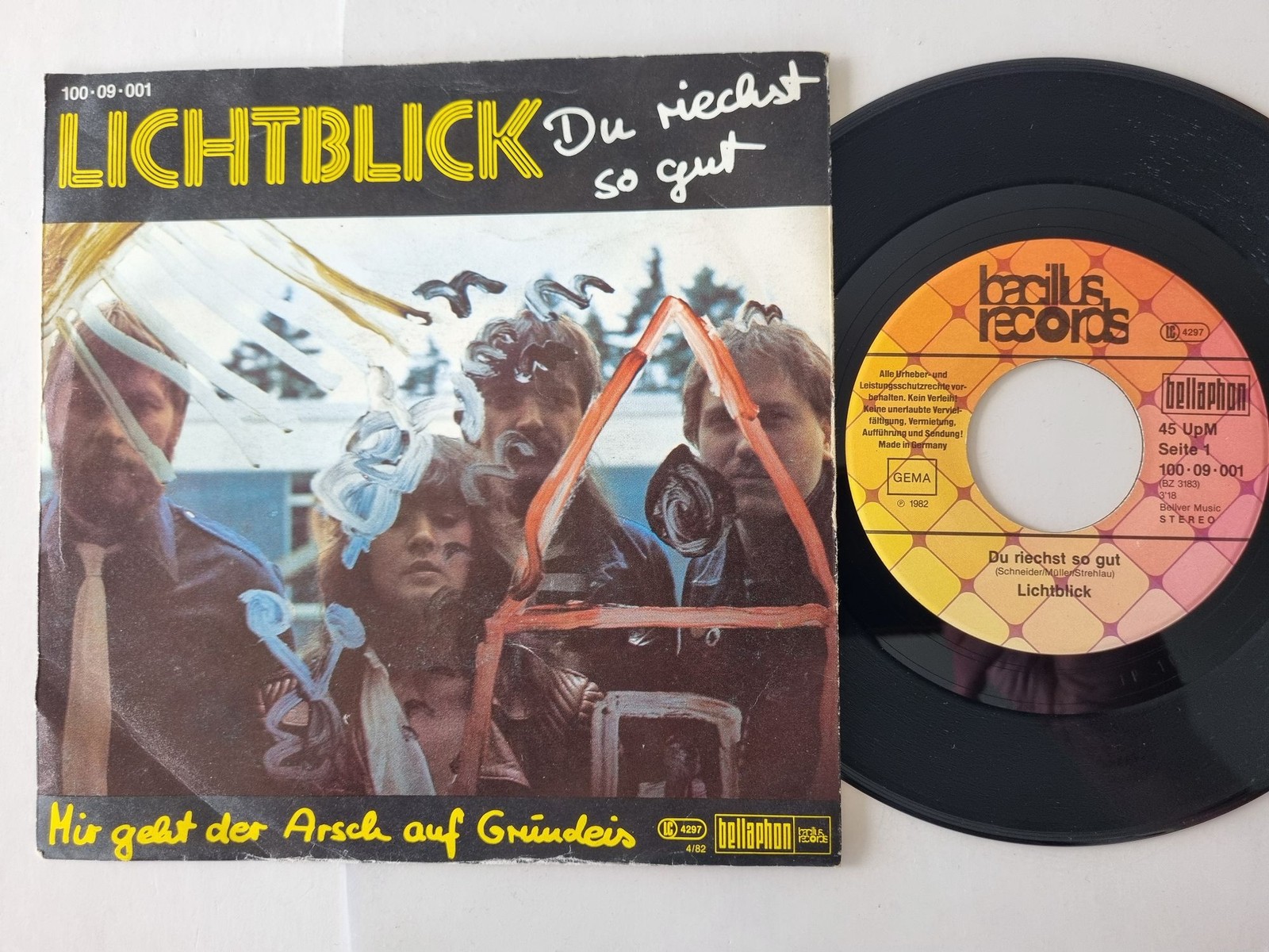 Lichtblick - Du riechst so gut 7'' Vinyl Germany