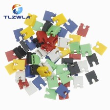 100 Pcs TLZWLA 0.1 in Jumper Cap Pin Headers for PCB – 0.1 in Pitch