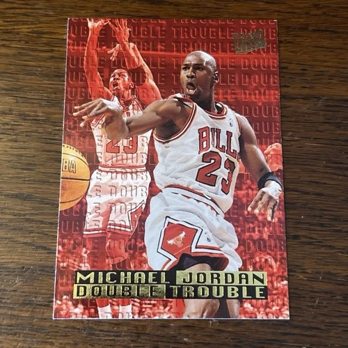 1995-96 Fleer Ultra - Double Trouble Michael Jordan #3
