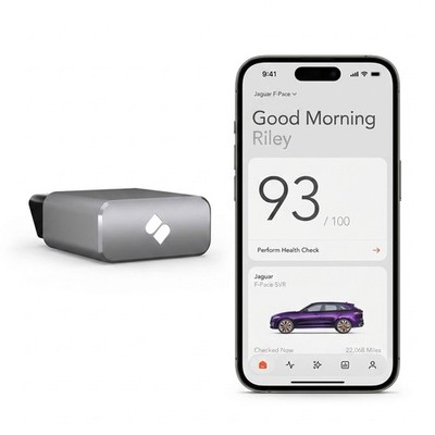 SPARQ OBD2 Scanner Bluetooth for iPhone/iOS, Vehicle Insights, Accident & Tit...