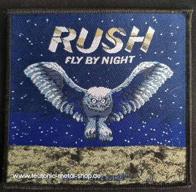   Rush - Fly By Night Aufnäher Patch NEU & OFFICIAL!