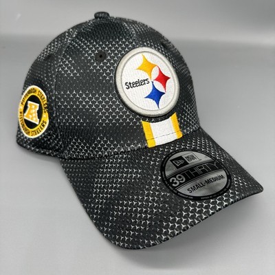 New Era Pittsburgh Steelers NFL 2024 Sideline 39Thirty Flex Fit Hat Cap  Size S/M
