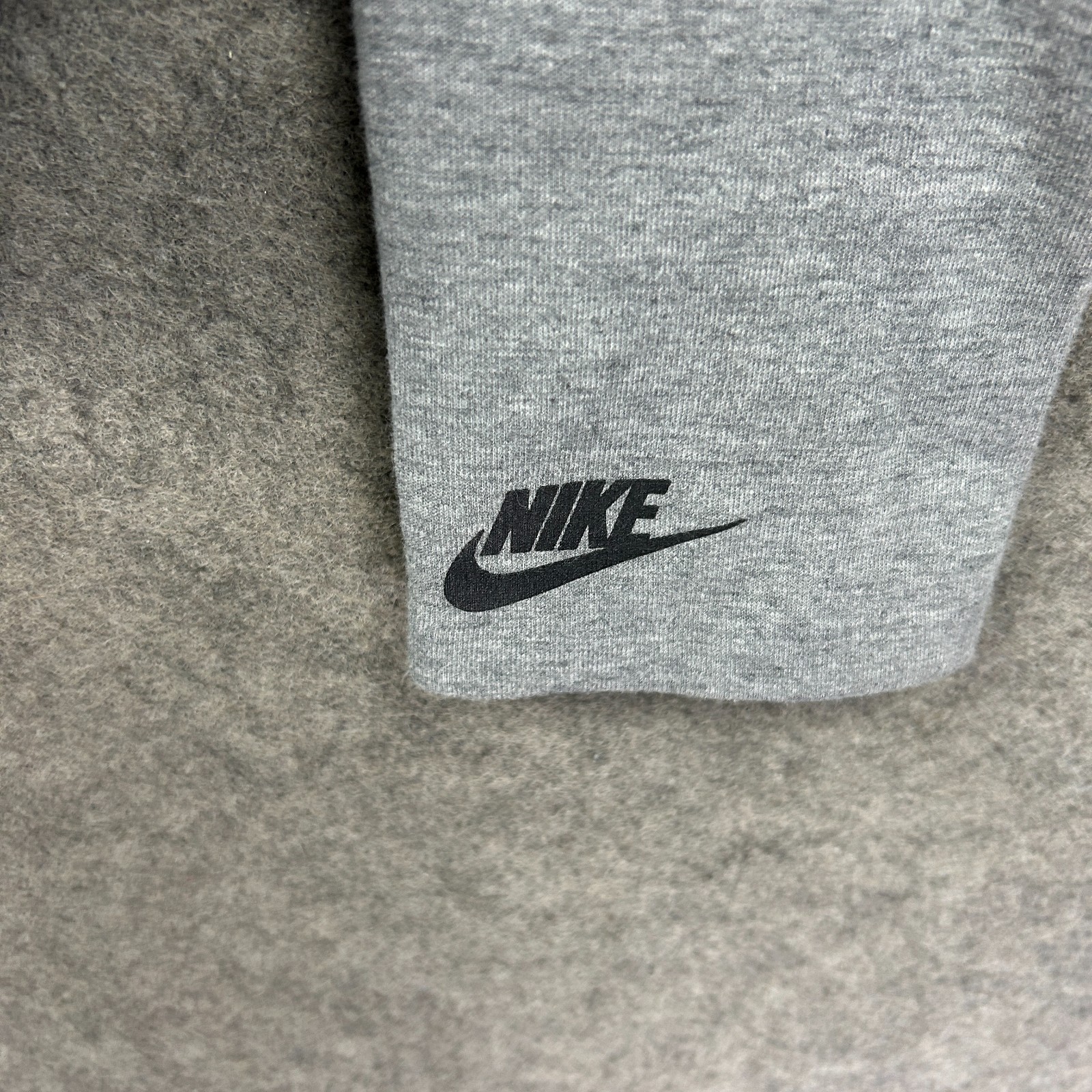 Nike Jumper Womens Large Grey Tech Fleece 800 Aeroloft Goose Down Hybrid Sweater image 2