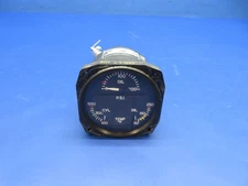 Beech D95A Travel Air 3-in-1 Engine Gauge 18-1000-1 WARRANTY (1125-185)
