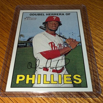 2016 Topps Heritage #498 - High Number SP - Odubel Herrera