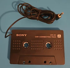 Sony Audio Cassette Adapter CPA-9C Car Connecting Pack 3.5mm Untested As-Is