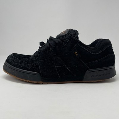 VTG es Eric Koston Skate Shoes Black Gum EK-01 Iconic 2003 Sz 12 Y2K Retro Read