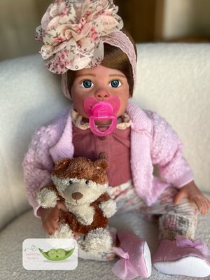 Beautiful 20  Paradise Galleries Baby Girl Doll Rare! Reborn BooBoo