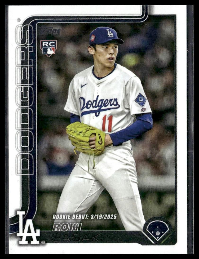 Roki Sasaki #CC3-14 Baseball Cards 2025 Topps Update Super Box Companion Cards trading card — raw and PSA graded price guide