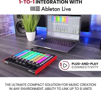 Compact APC Mini MK2 MIDI Controller for Enhanced Live Performance