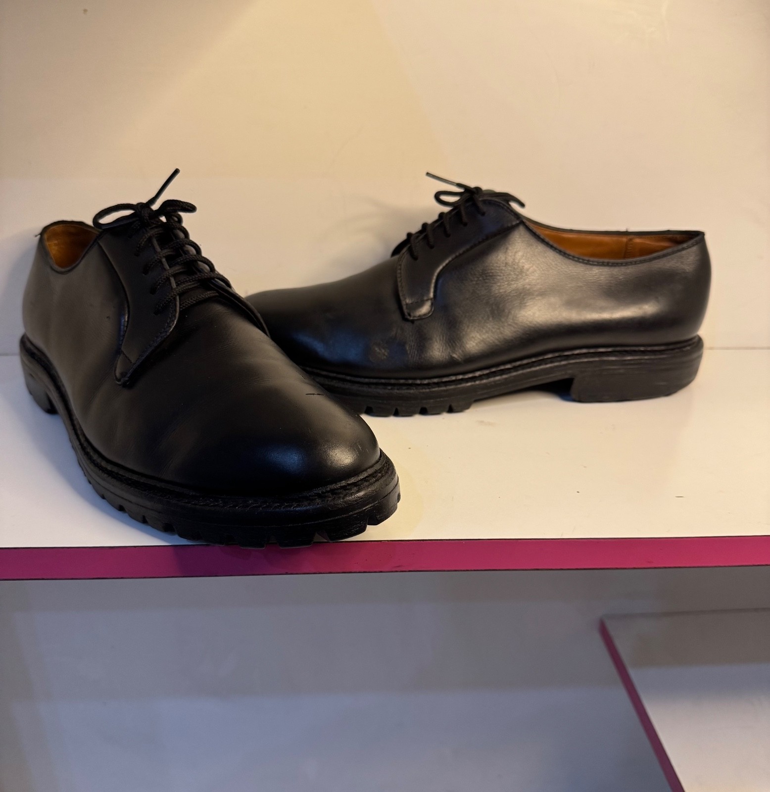 Alden 949 Black Alpine Grain Plain Toe Blucher | Alden Model Project