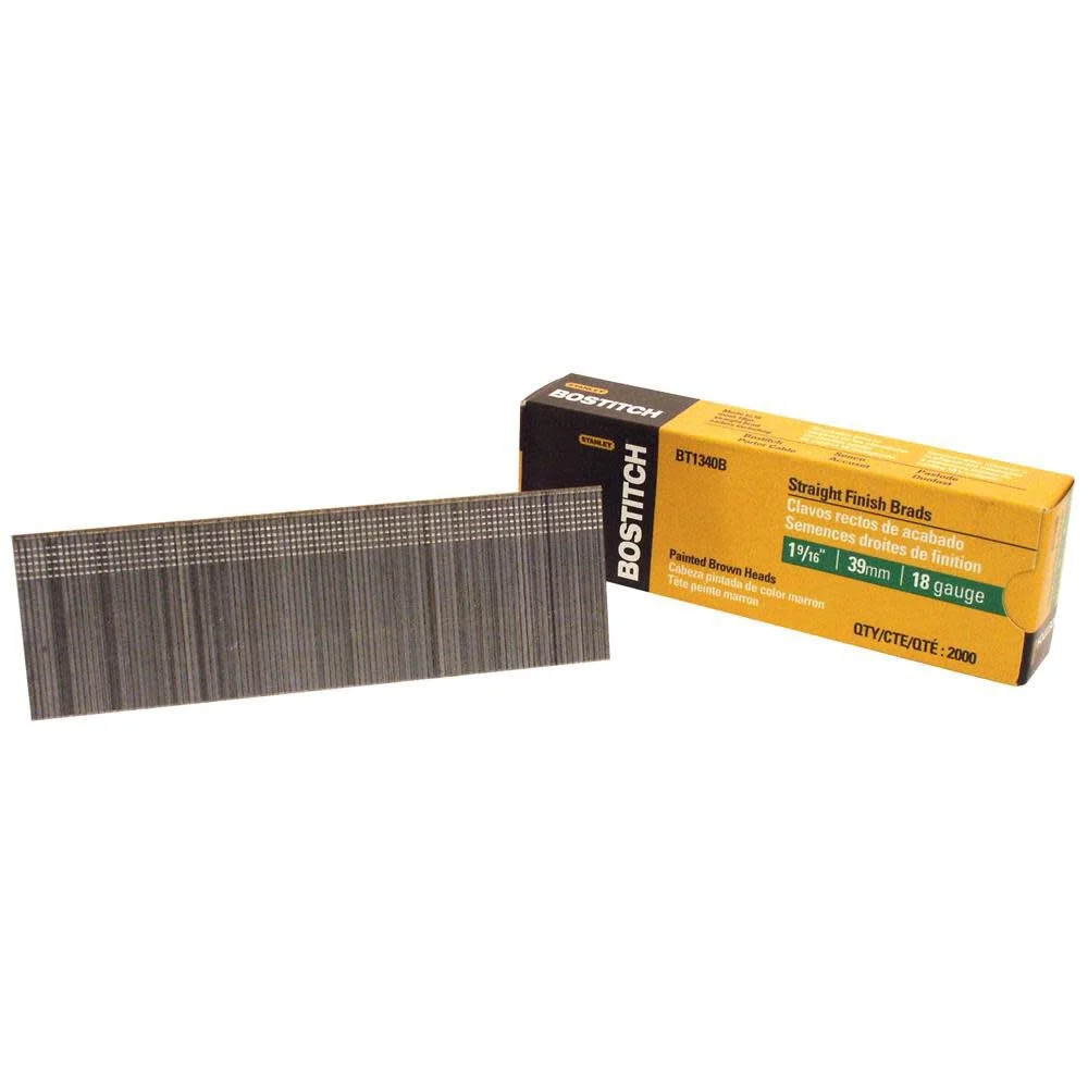 Накладные гвозди 1-9/16 дюймов 18-го калибра