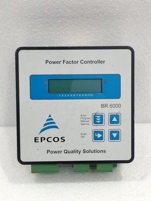 EPCOS BR-6000 POWER FACTOR CONTROLLER BR-6000-T12 230Vac 50/60Hz