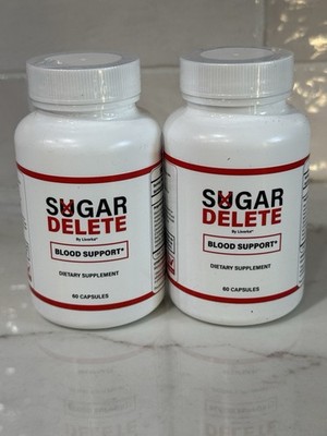 2 Sugar Delete Blood Support 60 Capsules (120 Capsules) Exp 04/2028