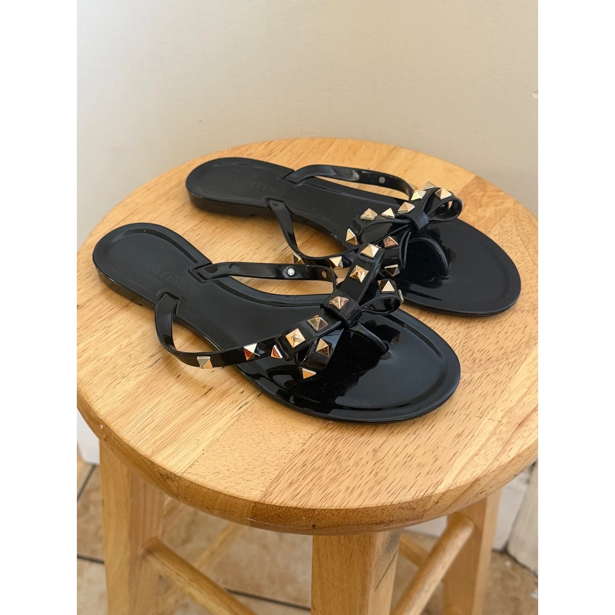 Valentino Women's Flip Flop Studded Sandals for sale | eBay