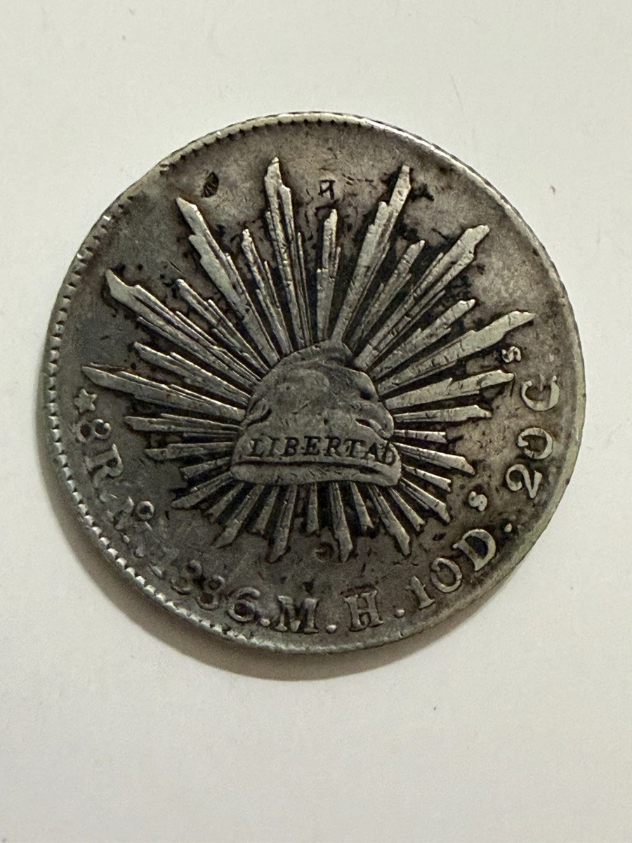 8 Reales In Second Republic Of Mexico Coins (1867-1905) for sale