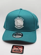 New Era Golden State Warriors 9Forty A-Frame Snapback Hat Cap 