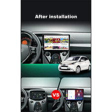 For Peugeot 108 For Toyota Aygo B40 2014-2021 Carplay Multimedia Players Radio