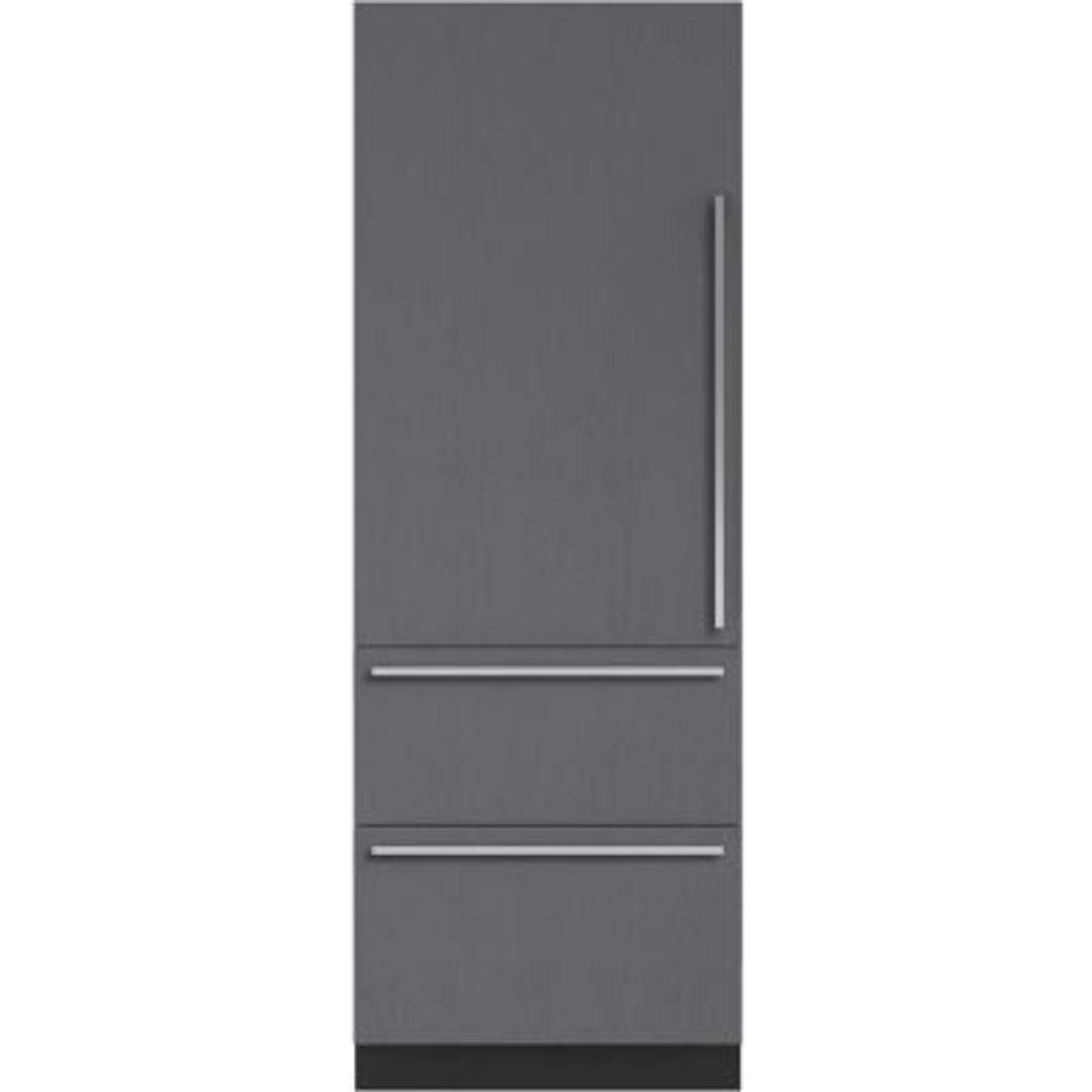 Sub-Zero DET3050CIID/L 30" Designer Over-and-Under Refrigerator/Freezer with Ice